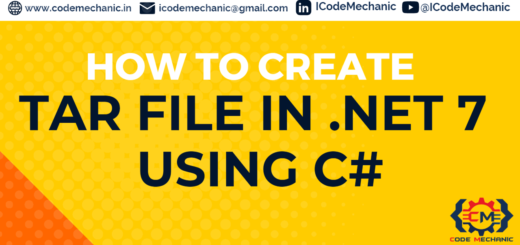 How to create TAR file in .NET 7 using C#