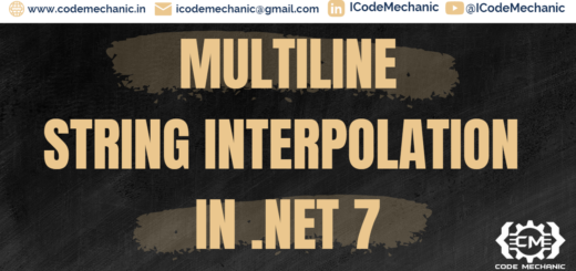Multiline in String Interpolation in .NET 7