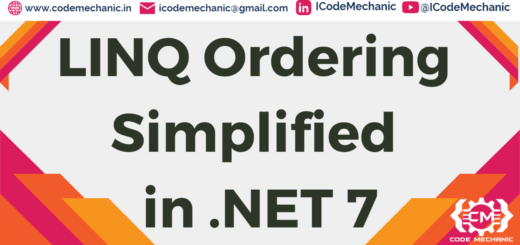LINQ Ordering Simplified in .NET 7
