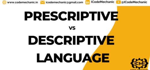 Prescriptive Descriptive Language